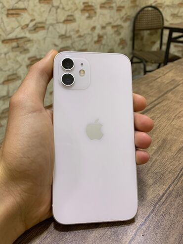 irşad telecom iphone 7: IPhone 12, 64 GB, Ağ, Simsiz şarj, Face ID