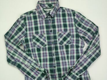 zielone bluzki z długim rękawem: Koszula Damska, Tom Tailor, M, stan - Dobry