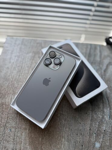 за сколько можно продать телефон на запчасти: IPhone 15 Pro, Б/у, 128 ГБ, Deep Purple, Коробка