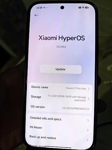 maibenben x17a цена: Xiaomi, 17 Pro Max, Б/у, 512 ГБ, цвет - Белый, 1 SIM, 2 SIM, eSIM — 4