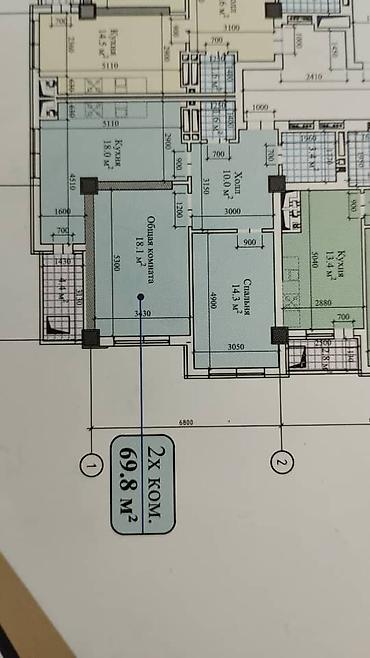 2 bedroom: 2‑комнатная квартира 69,8 м² в современном жилом комплексе ЭМЕЛЬ под — 2