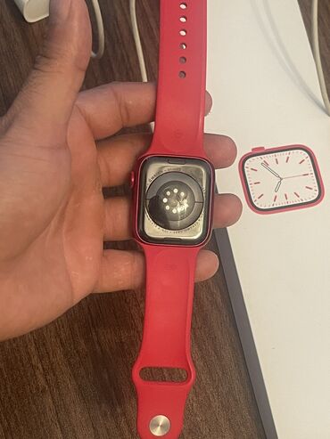 apple watch 6 baku qiymeti: Smart saat, Apple, rəng - Qırmızı