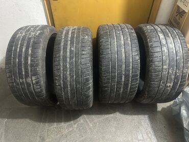 шина 14р: Шины 275 / 35 / R 19, Лето, Б/у, Комплект, Легковые, Франция, Michelin