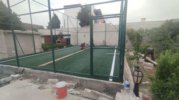 Süni qazon: Süni qazon, kovralit, dekor — Green_Layn 🏟 Zakaza profesional stadion — 4
