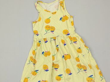 sukienka hm biala: Dress, 7 years, 116-122 cm, condition - Good