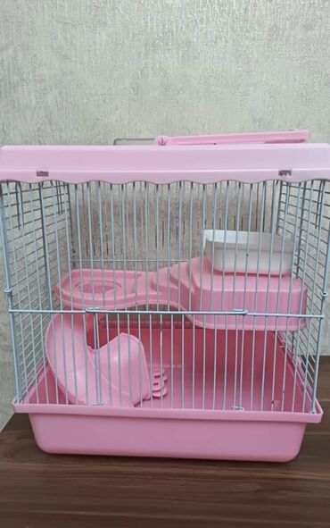 сколько стоит щенки: Kiçik heyvanlar üçün qəfəs – çəhrayı - Material: möhkəm metal