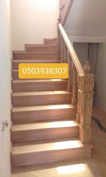 Digər tikinti xidmətləri: Sərfəli Qiymətdə Taxta Pilləkənlərin hazırlanması.Zəmanət var.Pulsuz — 23