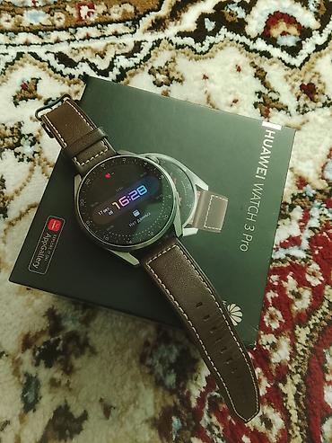 burker часы цена: HUAWEI Watch 3 Pro - Стильные умные часы с корпусом из металла и — 1