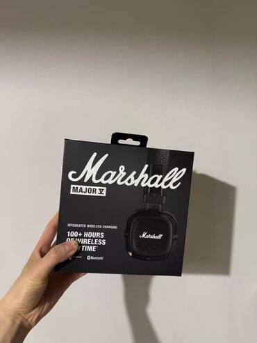 наушники тайп си: Каптама, Marshall, Жаңы, Электр зымсыз (Bluetooth), Классикалык