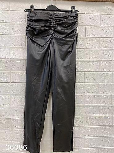 Pantalone: Ženske uske pantalone od eko kože – model 6178 - Materijal: mekana — 8