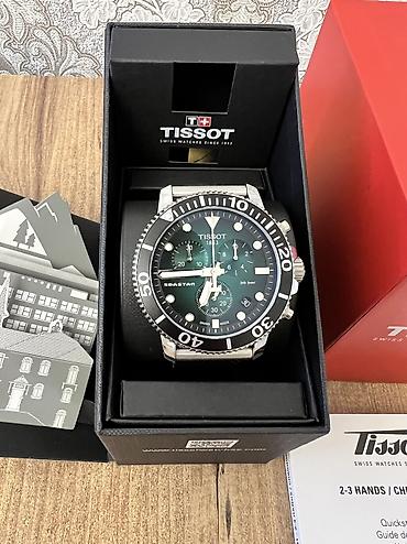 sport geyimler: Новый, Наручные часы, Tissot, цвет - Зеленый — 3