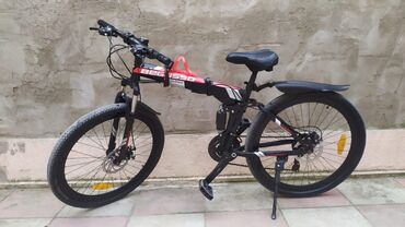 складной велосипед: İşlənmiş Şəhər velosipedi 26", sürətlərin sayı: 21, Ünvandan götürmə