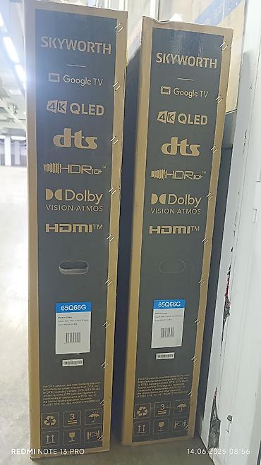 Телевизоры: Телевизор LED Skyworth 65Q66G с экраном 65” обладает качественным — 6
