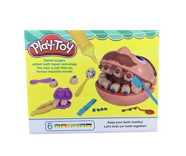 razvivajushhie igrushki ot 2 let: Мини-набор игровой Плей-До Мини-зубастик PLAY-DOH Новые! В упаковках!