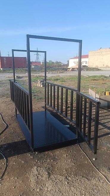 Digər kənd təssərüfat avadanlığı: Canlı inək, at, qoyun, keçi və digər heyvanların çəkisi üçün xüsusi — 2