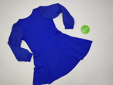 sukienka chabrowa plus size: Sukienka damska, rozmiar S — 3