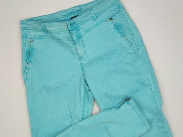 massimo dutti spodnie z wysokim stanem: Bonita, Material trousers for women, size XL