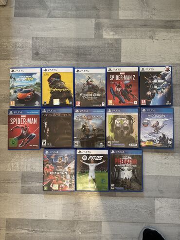 playstation 5 diskləri: Cyberpunk 2077, Qarışıq janr, İşlənmiş Disk, PS5 (Sony PlayStation 5), Ödənişli çatdırılma, Ünvandan götürmə