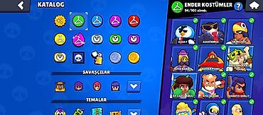 Digər: Brawl Stars oyun hesabı - Kupa: 52,118 - Savaşçılar: 100/101 - — 3
