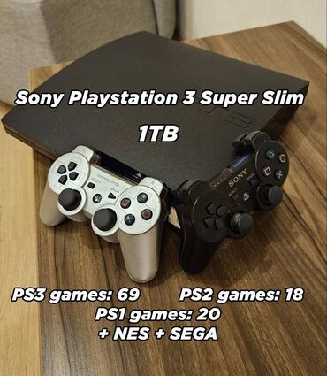 PS3 (Sony PlayStation 3): Sony Playstation 3 Super Slim Продаю настоящего монстра из начала