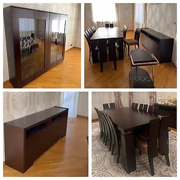 Mebel: İşlənmiş, Komod, TV altlığı, Masa və oturacaqlar, Kredit yoxdur — 1
