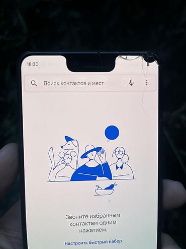 чехол pixel 3: Google Pixel 3 XL, Б/у, 64 ГБ, цвет - Черный, 1 SIM — 3