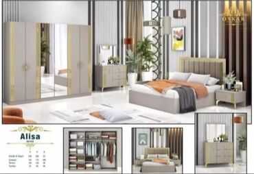 Yataq otağı dəstləri: 2 təknəfərlik çarpayı, Dolab, Tumba, 2 tumba, Azərbaycan, Yeni -da lalafo.az — 6 Yataq otağı dəstləri: 2 təknəfərlik çarpayı, Dolab, Tumba, 2 tumba, Azərbaycan, Yeni — 6