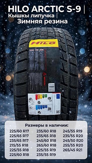 шины 17 215 60: Шины 225 / 55 / R 17, Зима, Новый, Легковые, Китай, Hilo — 1