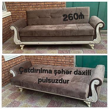 kravat taxt: Divan-kravat, Yeni, Açılan, Vеlur parça, Şəhərdaxili pulsuz çatdırılma — 1