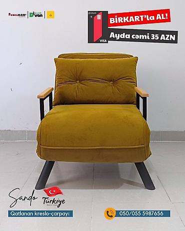 Kreslolar: Yeni, Kreslo-kravat, Parça, Kredit var, Çatdırılma yoxdur — 4