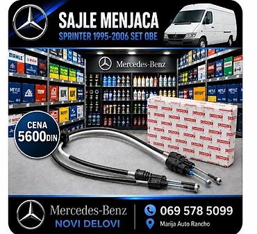 Prenosni sistem: POLUGA MENJACA MERCEDE SPRINTER BIRACA 6GOD | ⭐Poluga menjaca — 3