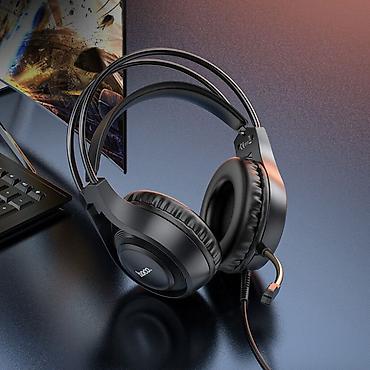 logitech 920: Проводные полноразмерные наушники, Hoco, Новый, цвет - Черный — 7