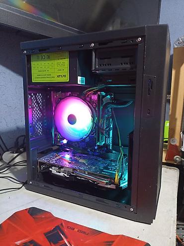 Настольные ПК и рабочие станции: Компьютер, ядер - 4, ОЗУ 16 ГБ, Игровой, Б/у, Intel Core i3, AMD Radeon RX 580, HDD + SSD — 1