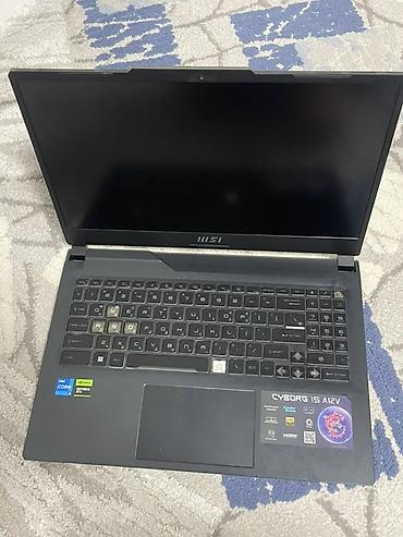 rtx: MSI Cyborg 15 A12V — игровой/рабочий ноутбук Ключевые — 1