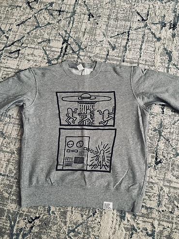 acne studio: Свитшот Uniqlo UT x Keith Haring

- Цвет: серый — 1