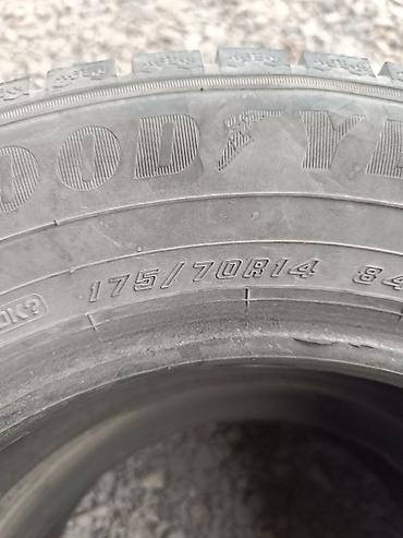 Шины: Шины 175 / 70 / R 14, Зима, Б/у, Пара, Легковые, Япония, GoodYear — 3