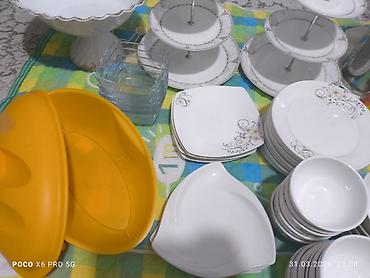 Наборы посуды: Срочно идиш аяктар сатылат бу бирок состояние абдан жакшы ! Термос — 2