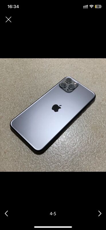 Apple iPhone: IPhone 11 Pro, Новый, 256 ГБ, Black Titanium, Наушники, Зарядное устройство, Защитное стекло, 1000 %