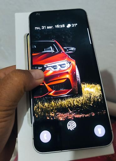 android auto: Samsung Galaxy A55 5G, цвет светло‑серый (Ice Blue/Gray) - Экран — 3