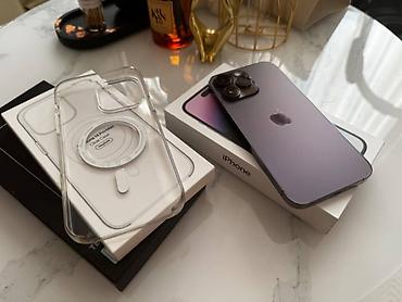 15 iphone: IPhone 14 Pro Max, 256 GB, Barmaq izi, Simsiz şarj, Face ID — 1