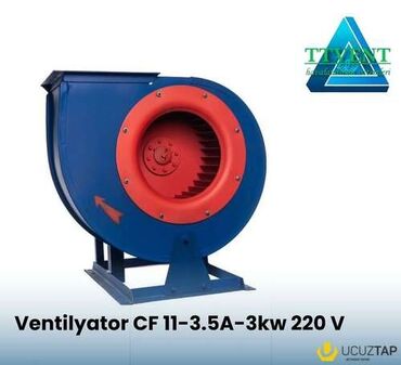 Havalandırma sistemləri: Havalandırma avadanlıqları – kanal və mərkəzdənqaçma ventilyatorları — 10