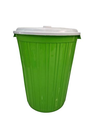 Tullantı qabları: 80 litrlik vedrə - Material: qalın, yüngül və yuyulması asan plastik — 3