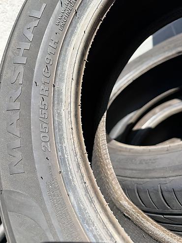 m ms: 205/55/16 4 шт комплект в идеальном состоянии фирма Marshal Китай год — 5