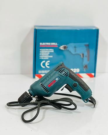maqnit drel: Bosch elektrikli qazma. Texniki göstəricilər: - Güc: 450W - — 2