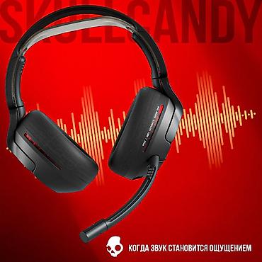 audio: Беспроводные гарнитуры, SkullCandy, Новый, цвет - Черный — 2