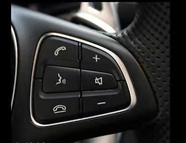 кнопки мерседес: Накладки на кнопки на руль, для Mercedes Benz GLC X253C Class W205 — 4