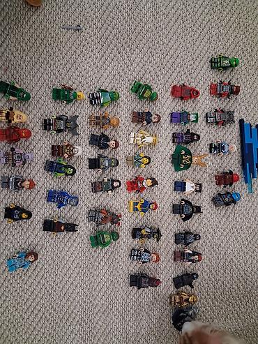 мини фигурки: Коллекция минифигурок LEGO (разные серии и персонажи) - Набор — 3