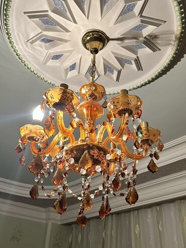 ультрафиолетовая лампа: Çılçıraq, 5 lampa, Şüşə