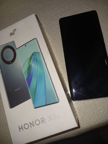 Honor: Honor X9a, 128 GB, rəng - Yaşıl, Zəmanət, Barmaq izi, İki sim kartlı