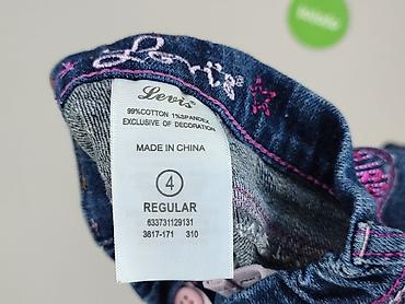 babababie spodnice: Spodnie jeansowe, Levi's, 3-4 lat, 98/104, stan - Idealny — 4